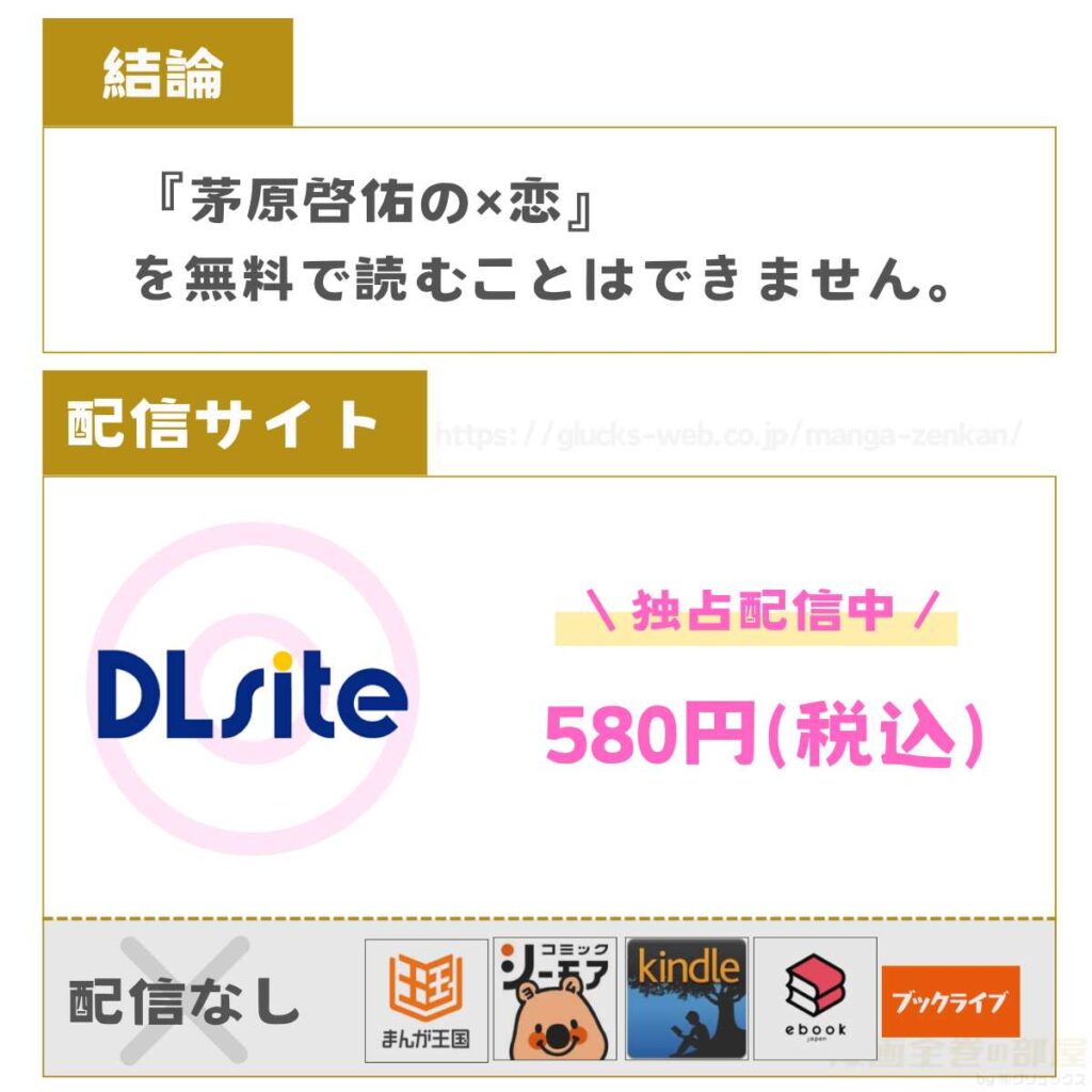 茅原啓佑の×恋