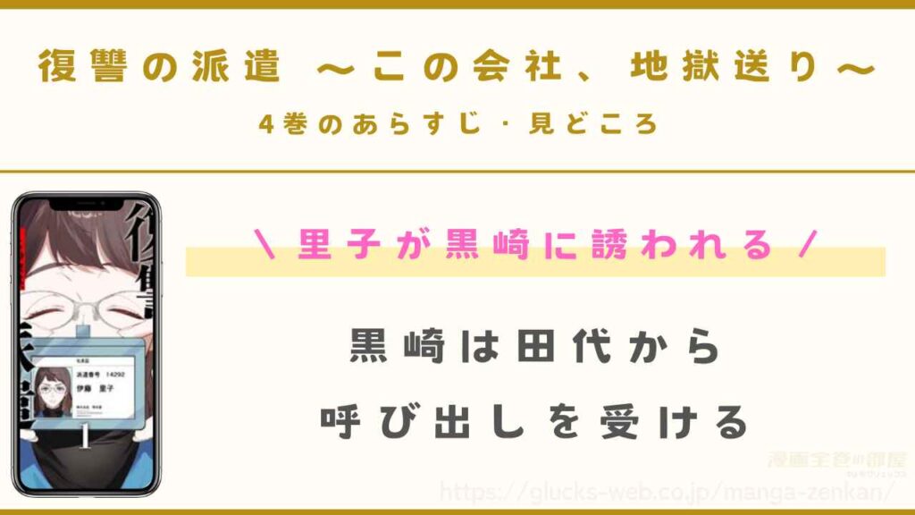 『復讐の派遣 ～この会社、地獄送り～』4巻のあらすじ・見どころ