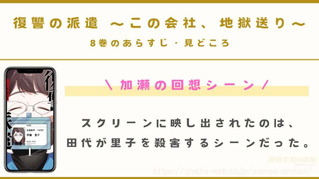 『復讐の派遣 ～この会社、地獄送り～』8巻のあらすじ・見どころ