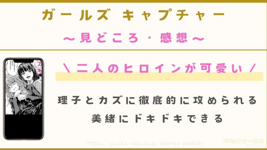 漫画『ガールズ キャプチャー』の見どころや感想
