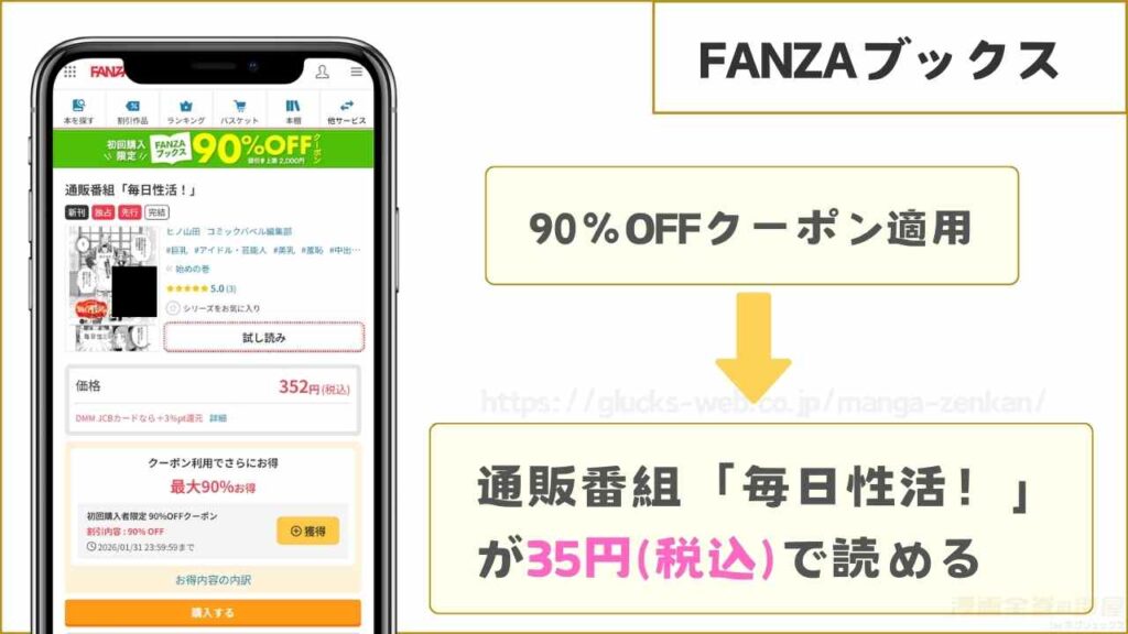 FANZAブックスなら『通販番組「毎日性活！」』が35円で読める