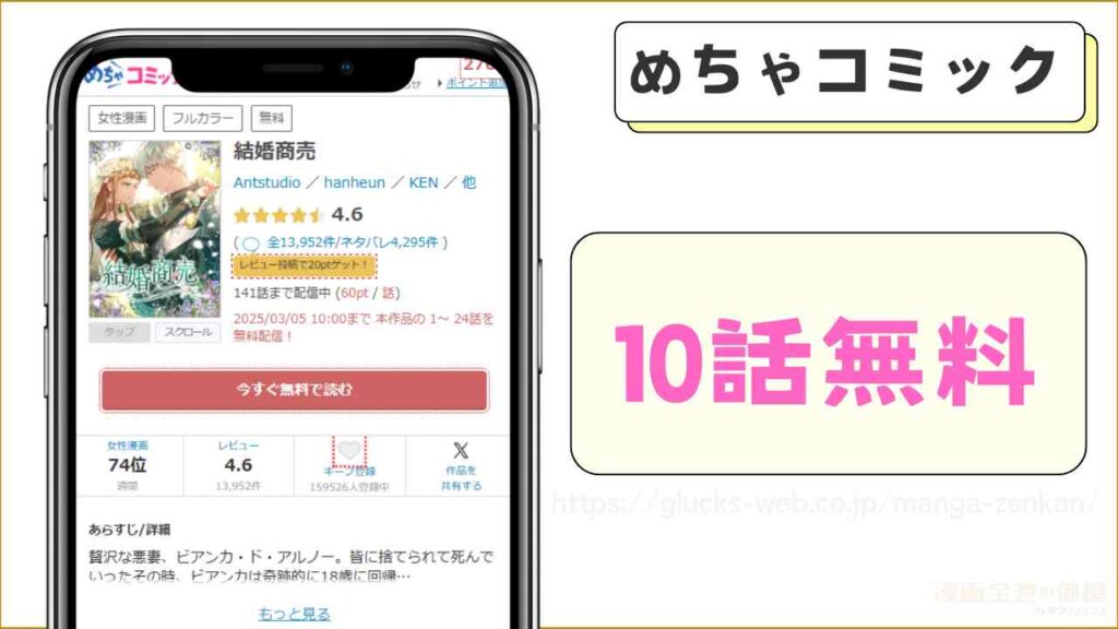 めちゃコミック|結婚商売が10話まで無料で読める