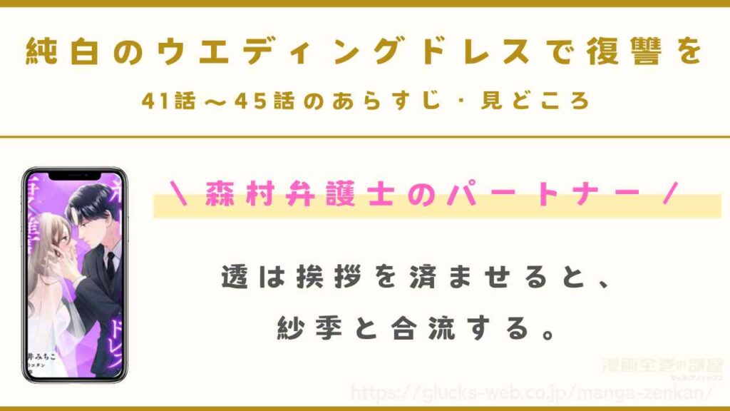 41話～45話：森村弁護士のパートナー