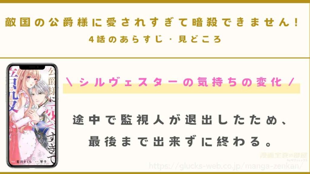 4話｜シルヴェスターの気持ちの変化