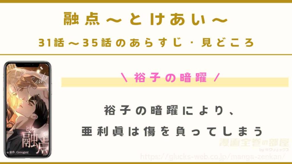 31話〜35話｜裕子の暗躍
