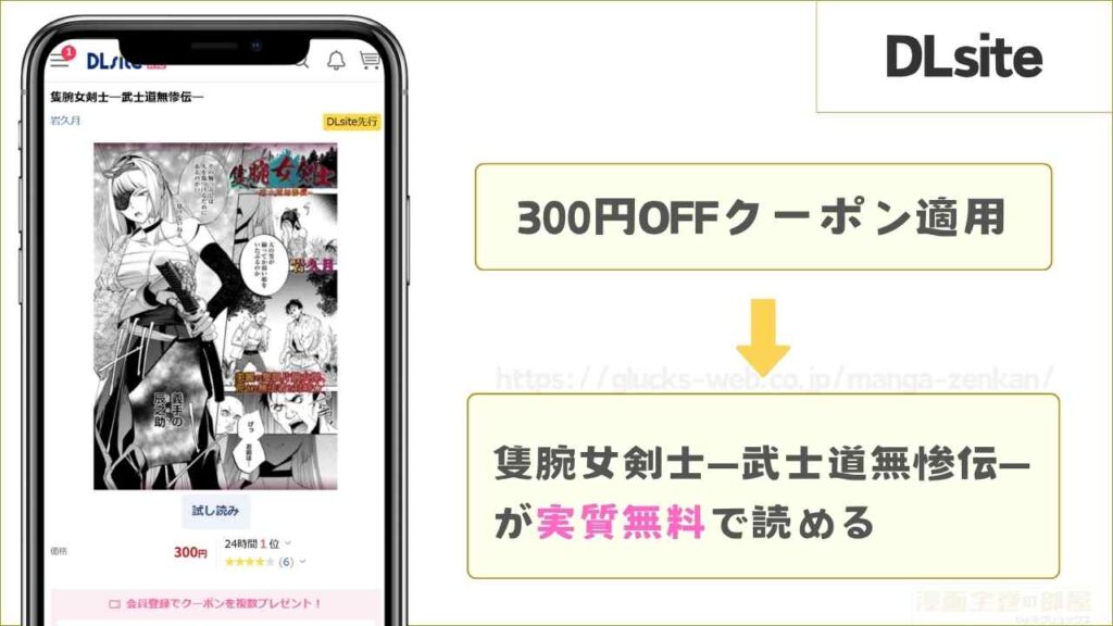 DLsiteなら実質無料で読める
