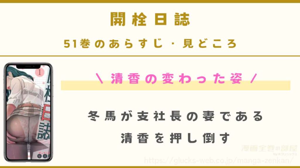 『開栓日誌』51巻(最新刊)のあらすじ・見どころ