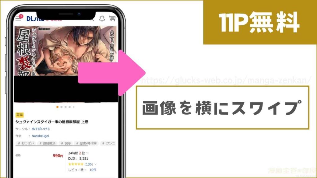 DLsiteで『シュヴァインスタイガー家の屋根裏部屋』を無料で試し読みする方法