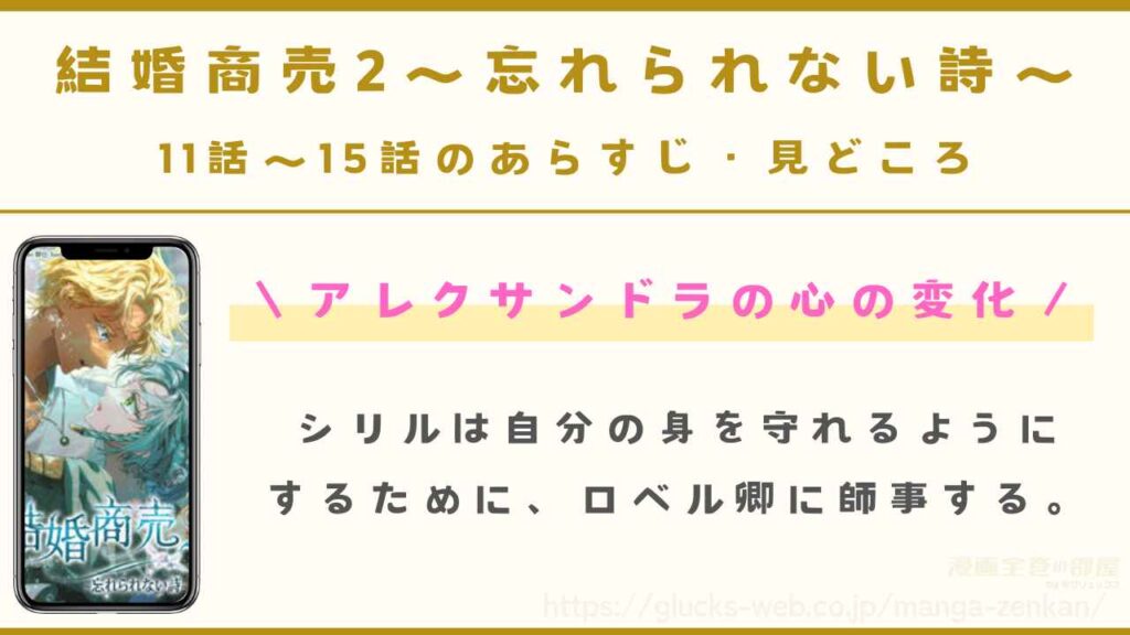 『結婚商売2~忘れられない詩~』11話~15話のあらすじ・見どころ