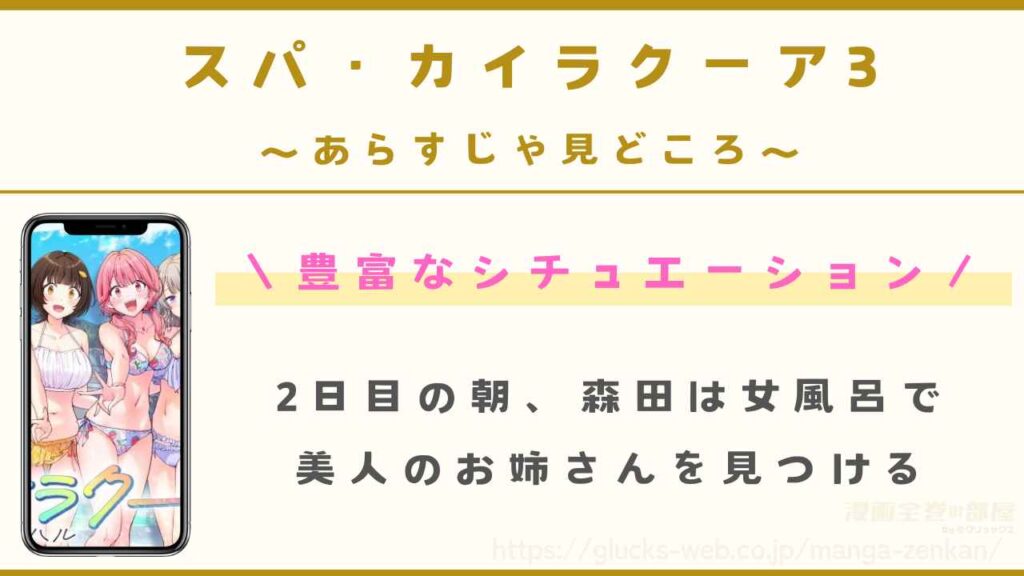 スパ・カイラクーア3｜前作を超える豊富なシチュエーション
