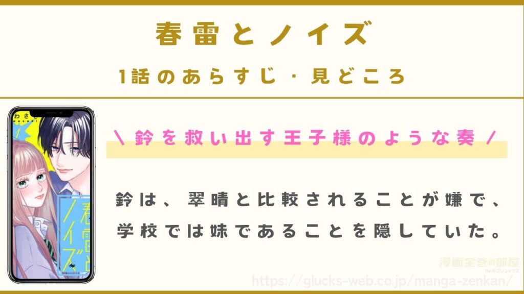 1話|鈴を救い出す王子様のような秦