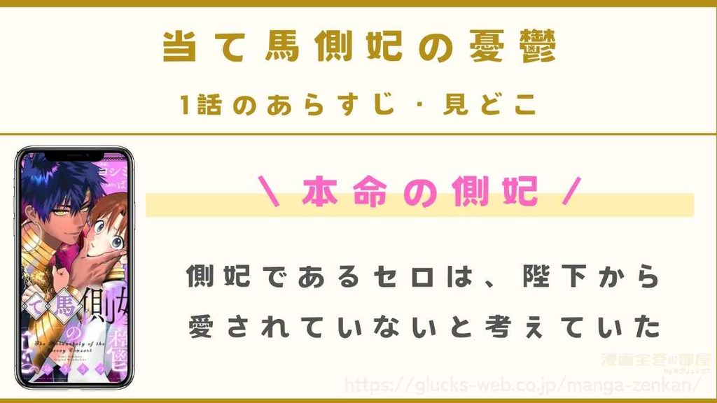 1話｜本命の側妃
