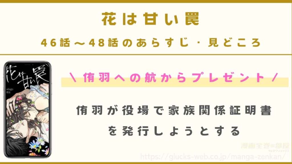 46話~48話|航から弟・侑羽へのプレゼント
