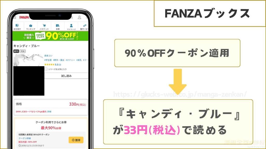 FANZAブックスなら『キャンディ・ブルー』が33円で読める