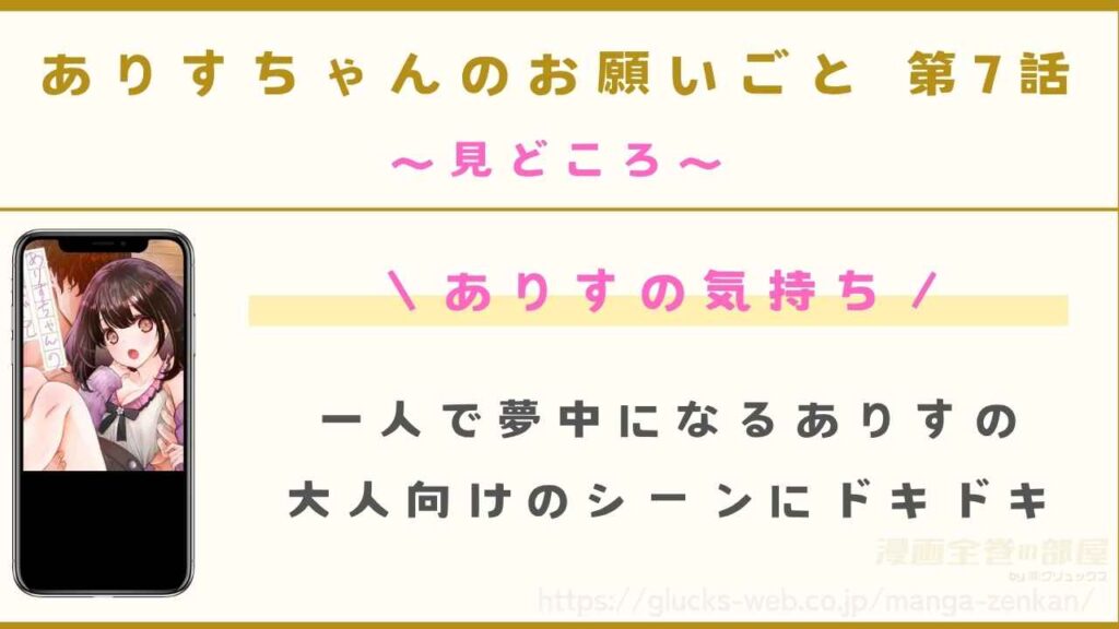 見どころ|ありすの気持ち