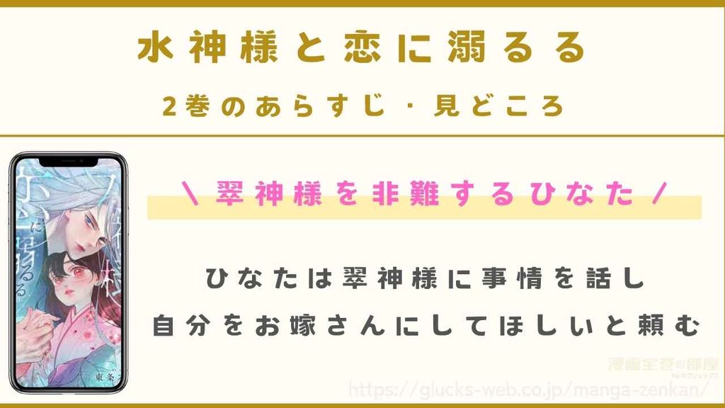 2巻|翠神様を非難するひなた