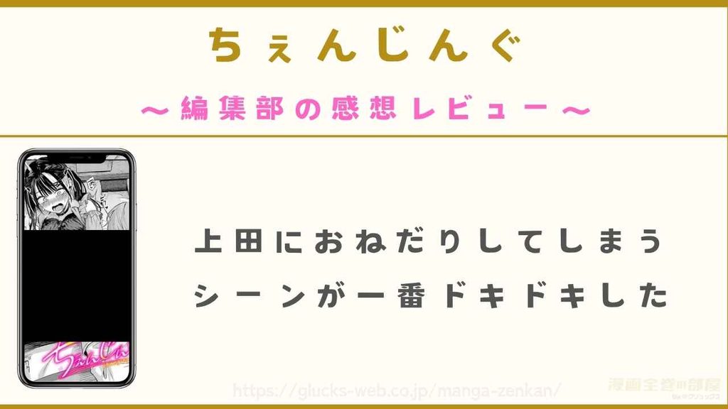 『ちぇんじんぐ』の編集部の感想レビューや読者の口コミ